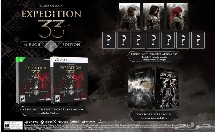 للبيع لعبة نسخه محدودة حصريه PS5 EXPEDITION 33 1