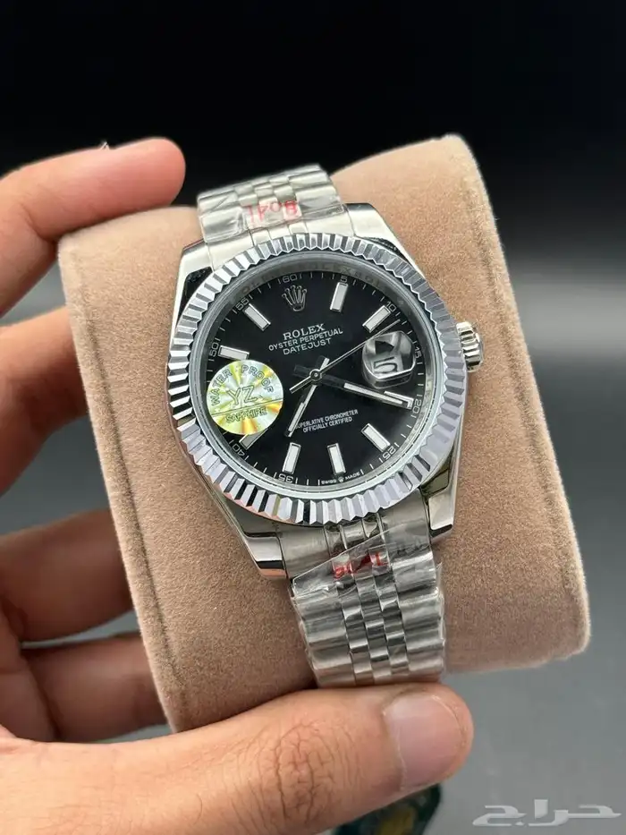 ساعات رولكس ( ROLEX ) رجالي موديل دي جست حركه اوتماتيك 6