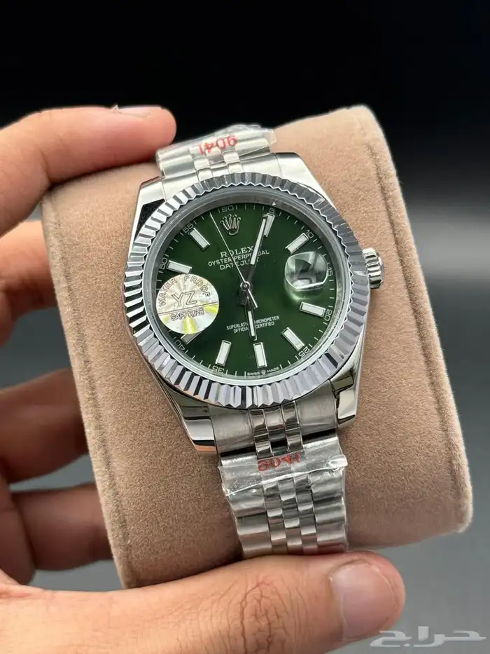 ساعات رولكس ( ROLEX ) رجالي موديل دي جست حركه اوتماتيك 7