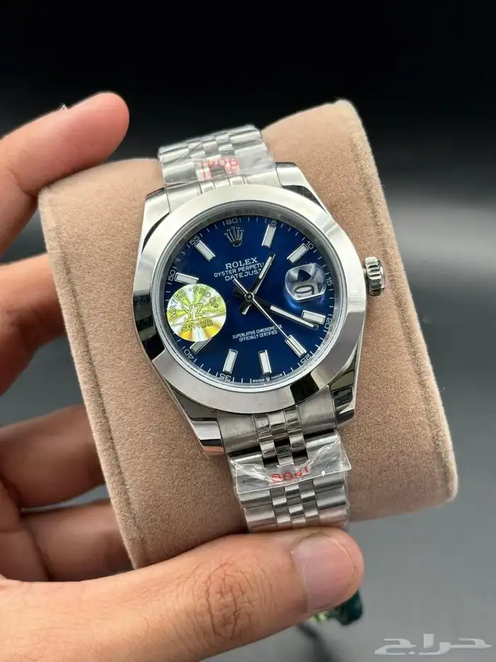 ساعات رولكس ( ROLEX ) رجالي موديل دي جست حركه اوتماتيك 2