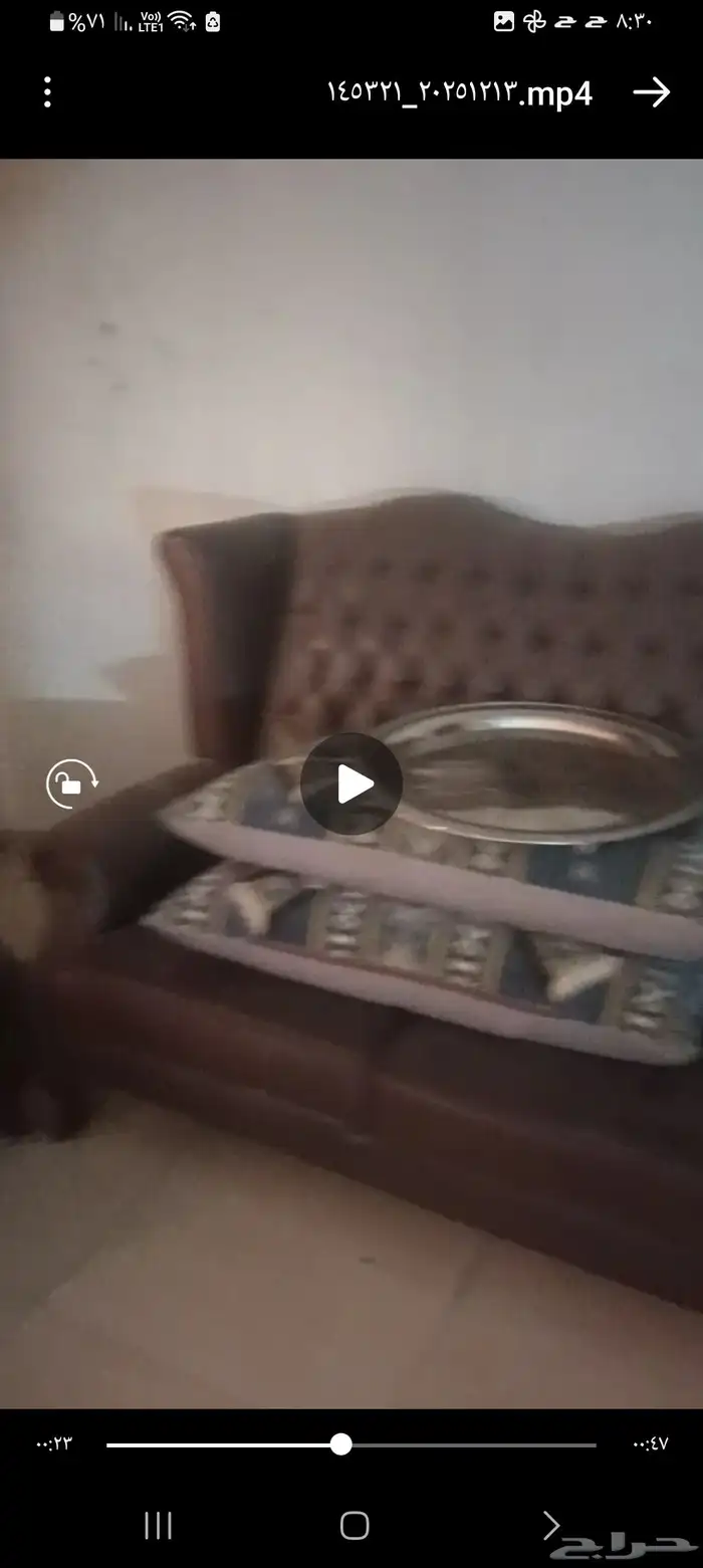 مكيفات وكنب جلد وكنب زاوية ومساند 5