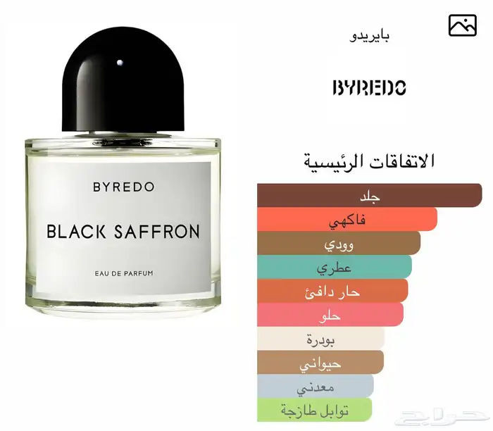عطر بيردو بلاك زعفران 2
