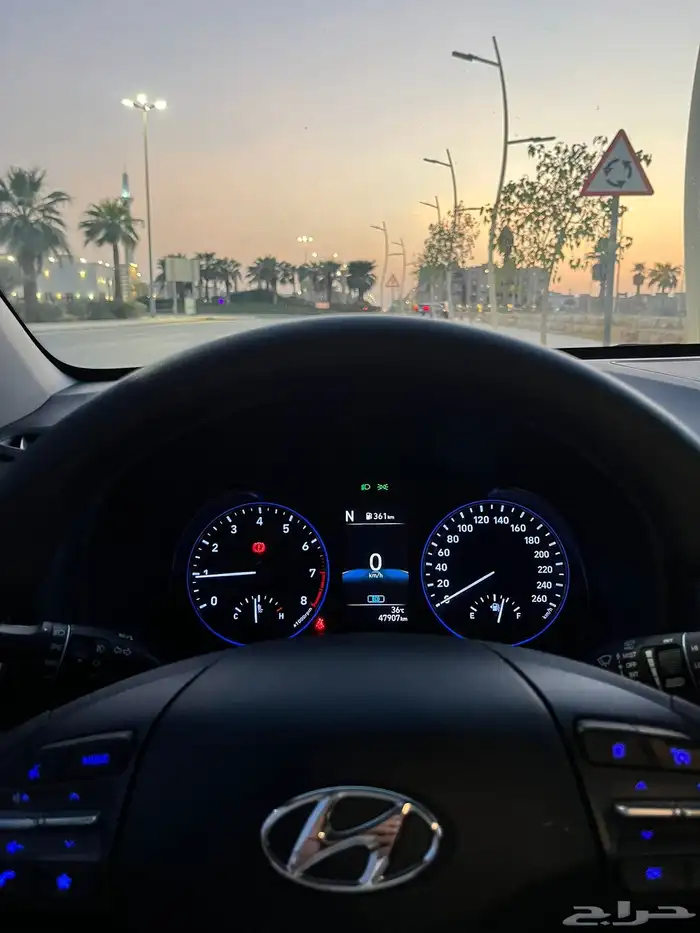 كونا موديل2021عداد 45الف وكاله بدي محركات اخو الجديد 14