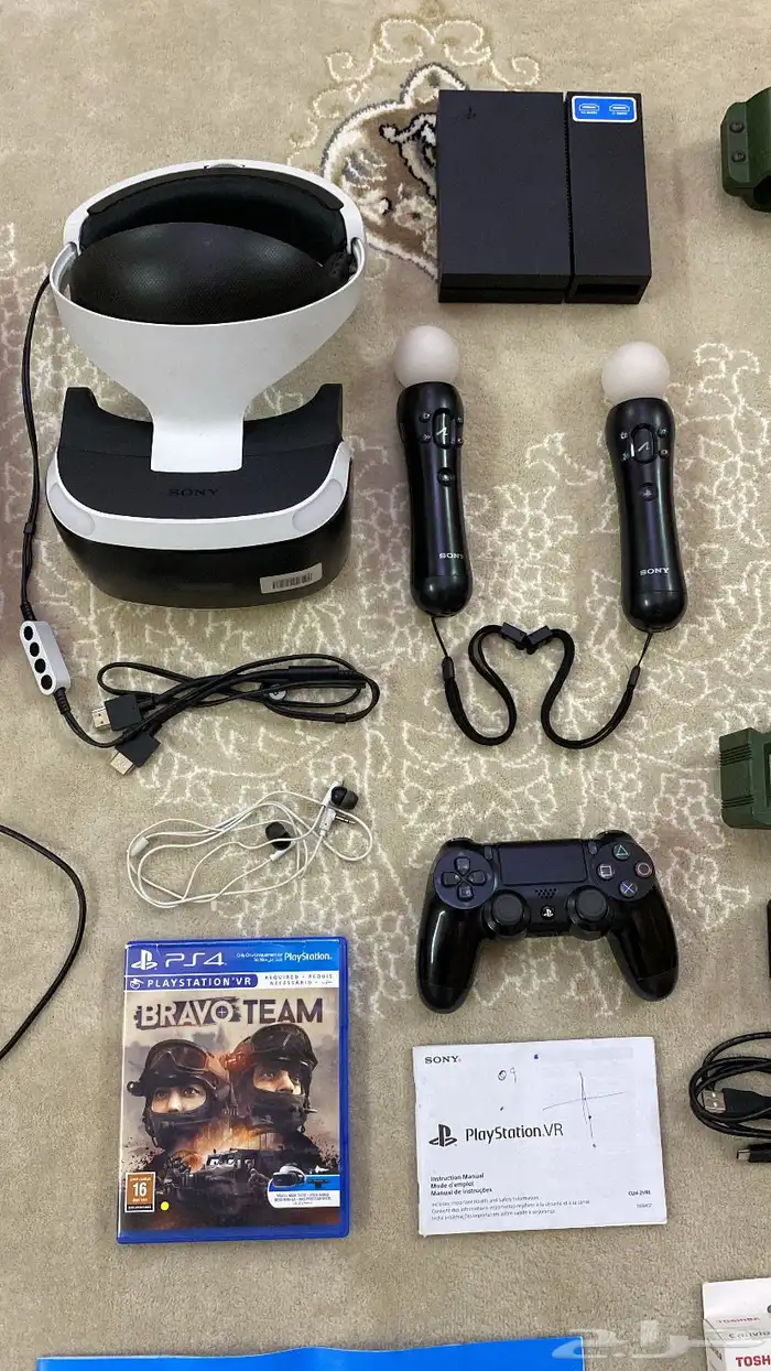 سوني فور ونضارة واقع افتراضي . 1