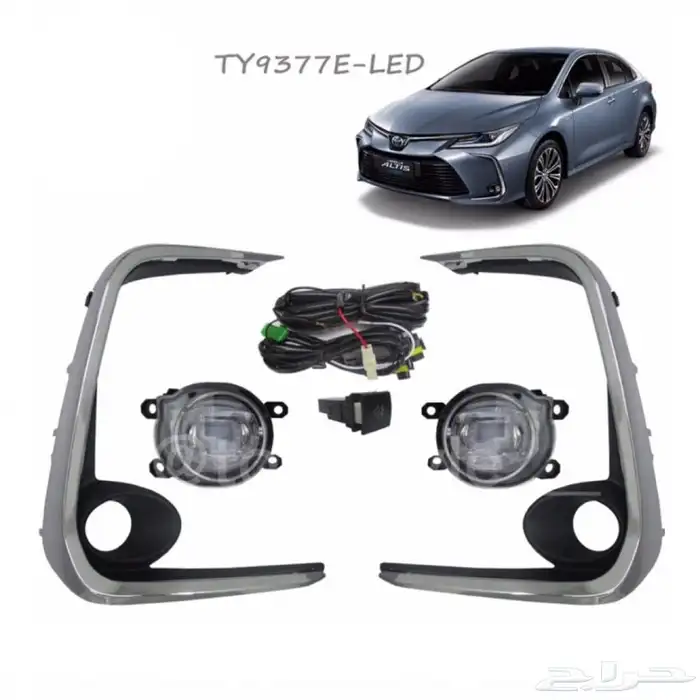 للبيع كشافات مع النيكل تويوتا كورولا موديل 2020 - 2024 1