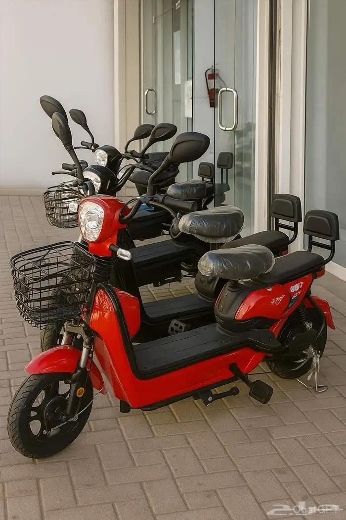 سكوترات سكوتر دباب كهرب توصيل خفيف شحن عمال 2