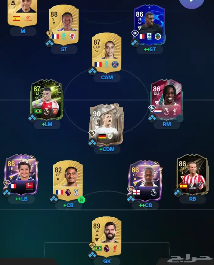تشكيلة fc26 2