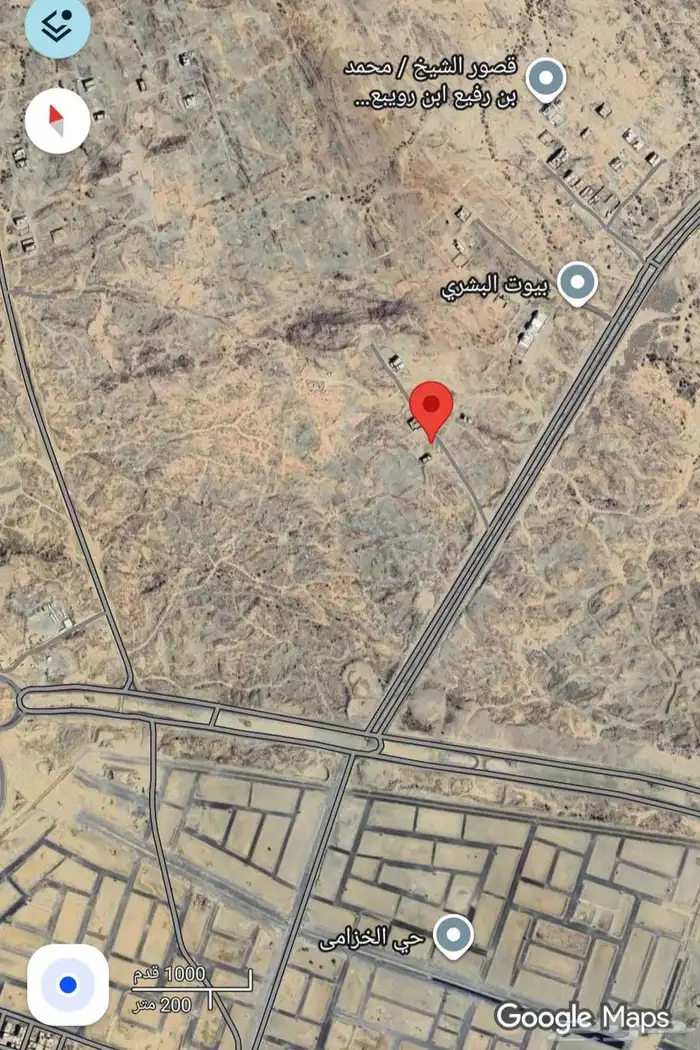 أرض مستوية عزاز مساحة 900م بالضاحية بقرب حي الوسام خميس مشيط 3