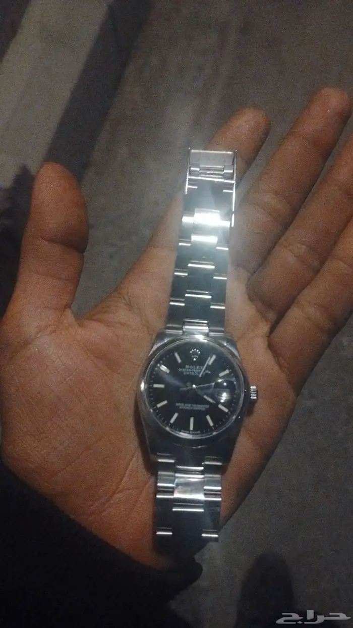 Rolex oyster perpetual black 34mm date 1