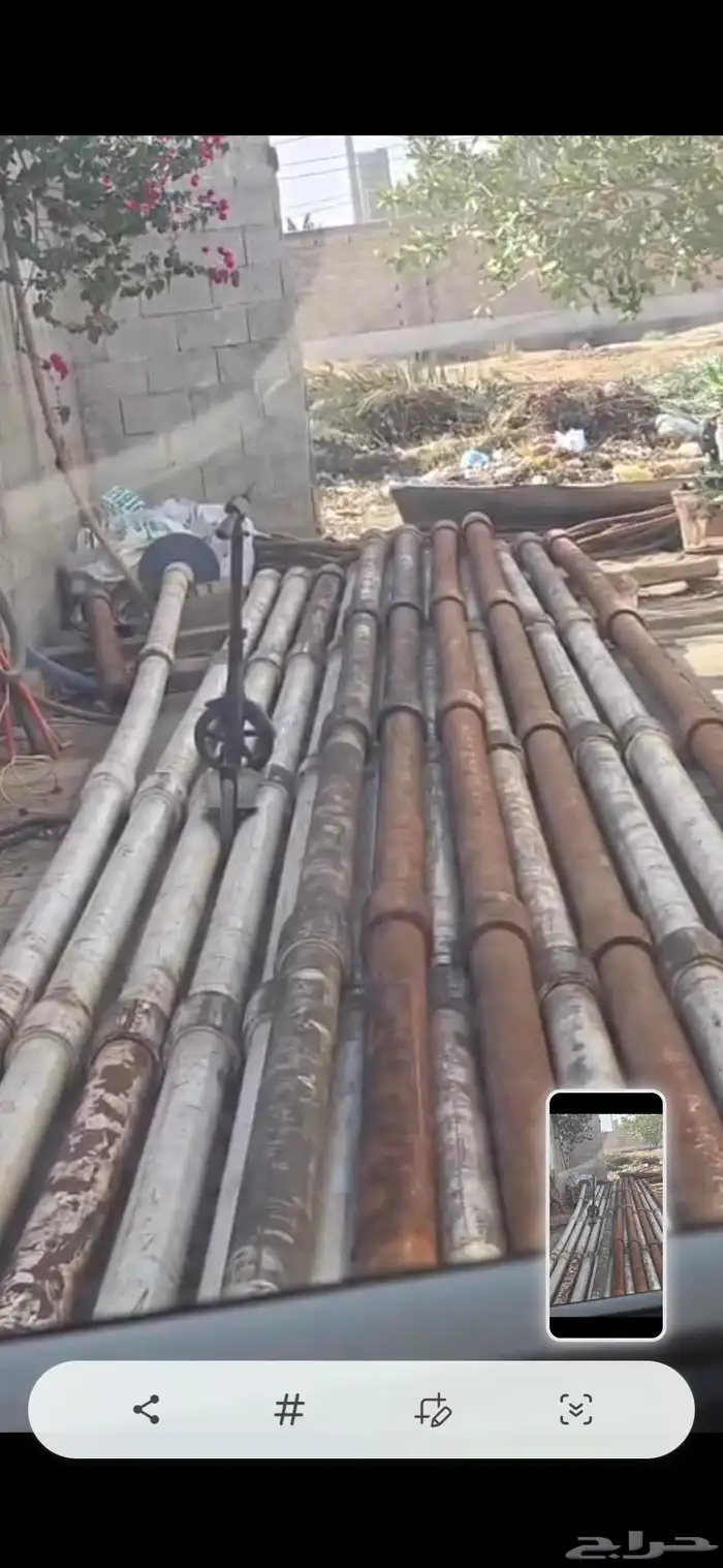 مواصير 4 بوصه سليمه لا يوجد فيها عيوب 1