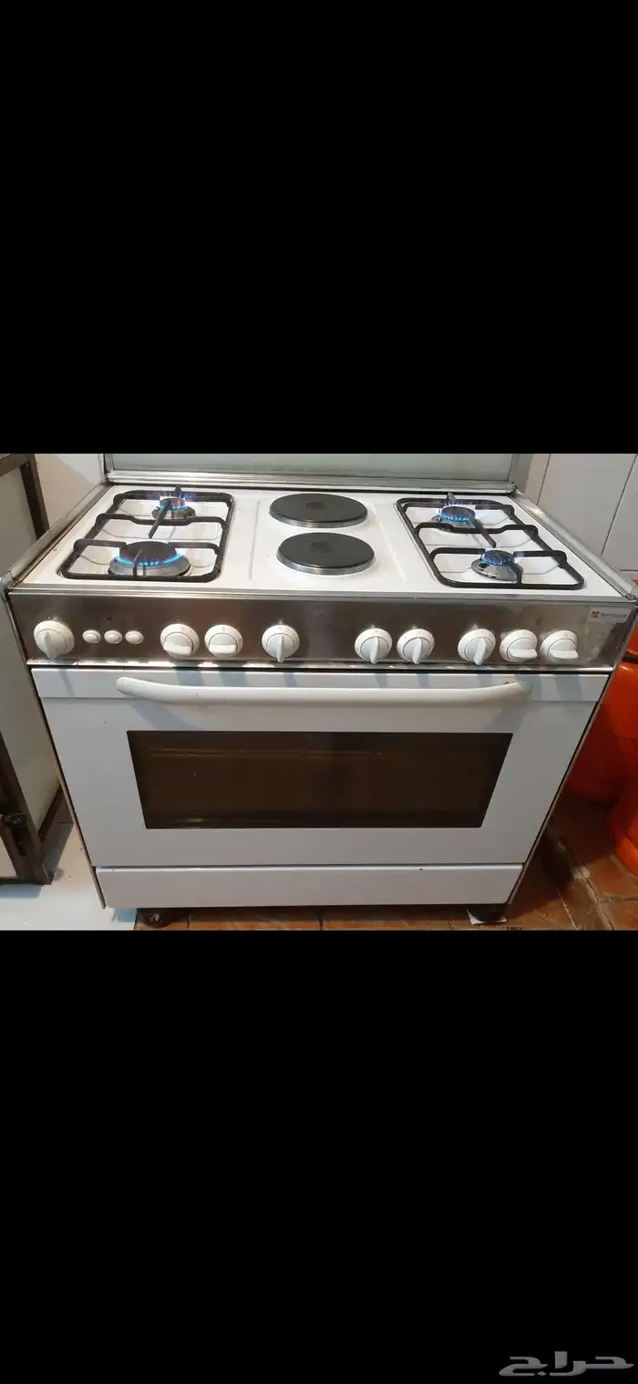 فرن غاز كهرباء 0