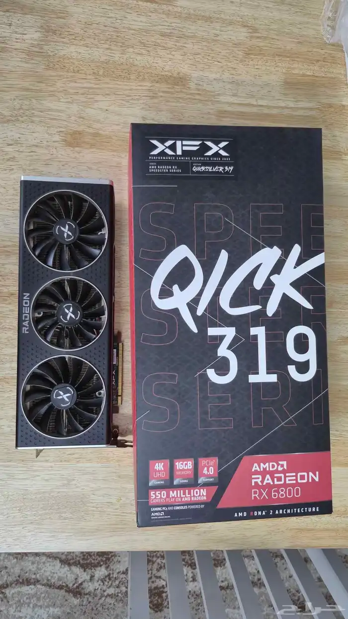 كرت RX 6800 للبيع 0