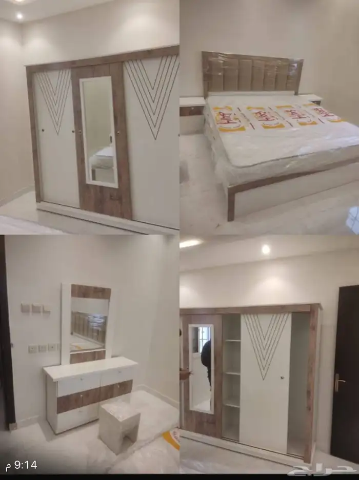 غرف نوم جديد جاهز بسعر المصنع 6