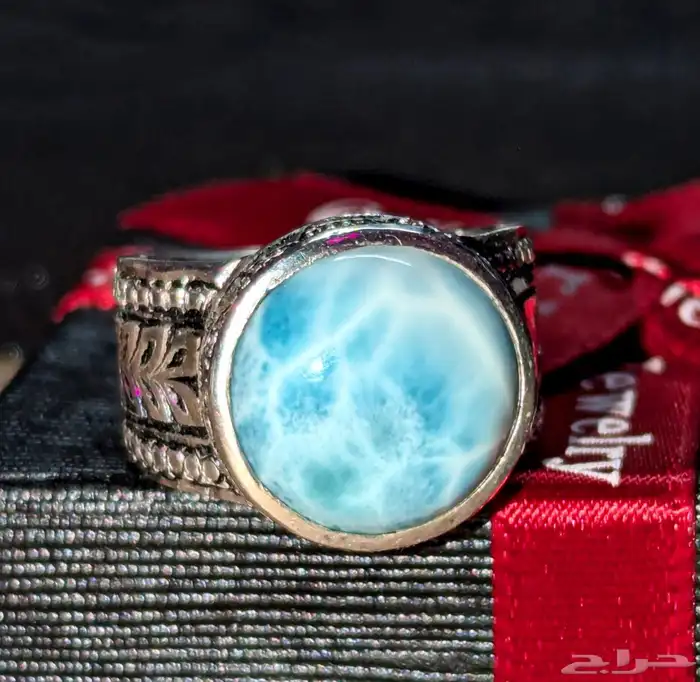 خاتم فضة يدوي برتاش 1