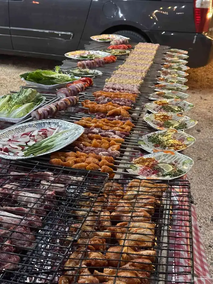 معلم مشويات شوي خارجي مشاوي حميس دوار السعادة 4