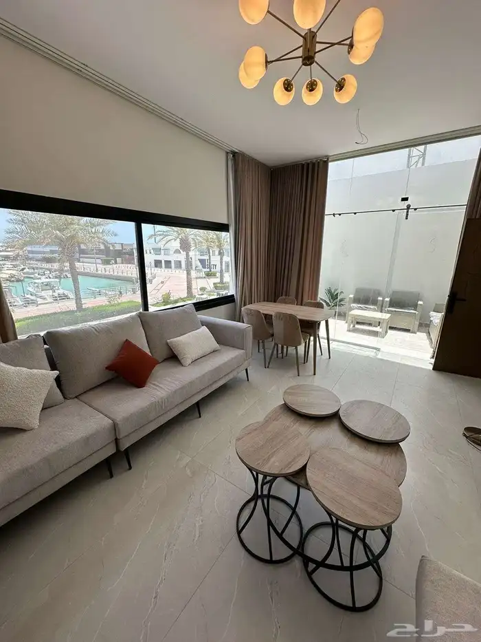 شالية بدرة العروس غرفتين وصاله للايجار اليومي 1