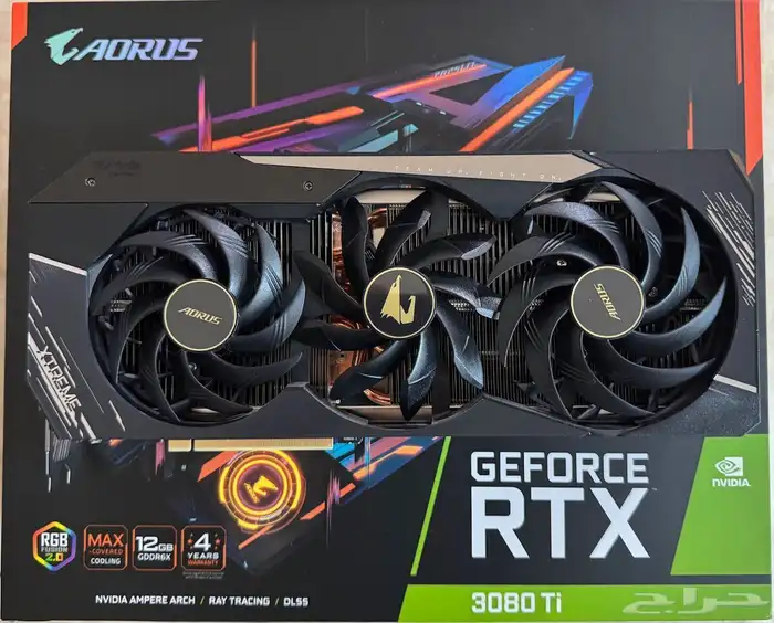 كرت شاشة مكسور السرعه 3080ti اعلى فئة 5