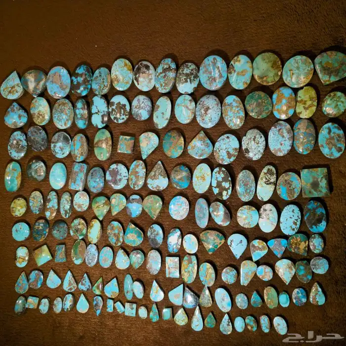 حجر فيروز نيسابوري طبيعي 100 3