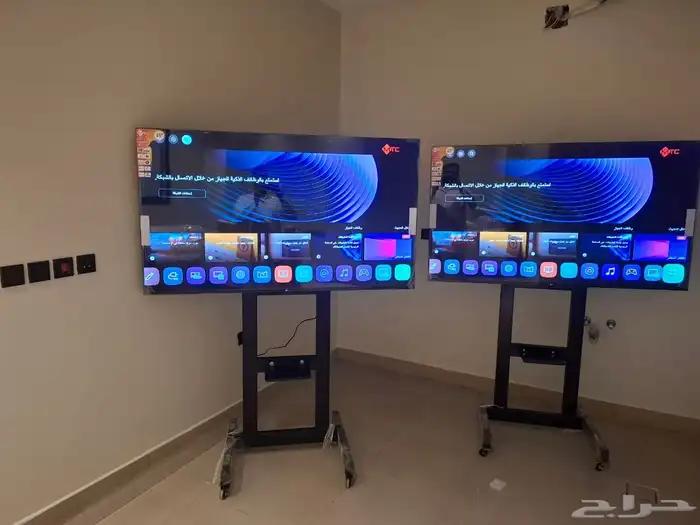 طاولات تلفزيون حديد متحركه طاولات تلفزيون 3