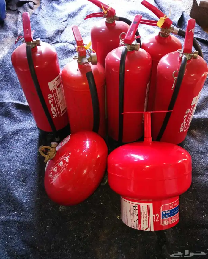 طفايات حريق مستعملة بحالة جيدة 0