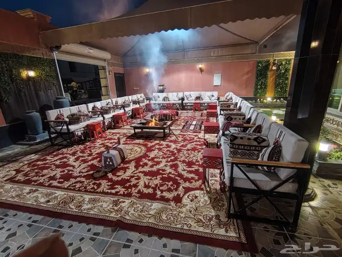 تاجير جلسات دفايات كراسي طاولات طعام كراسي ريفي 3