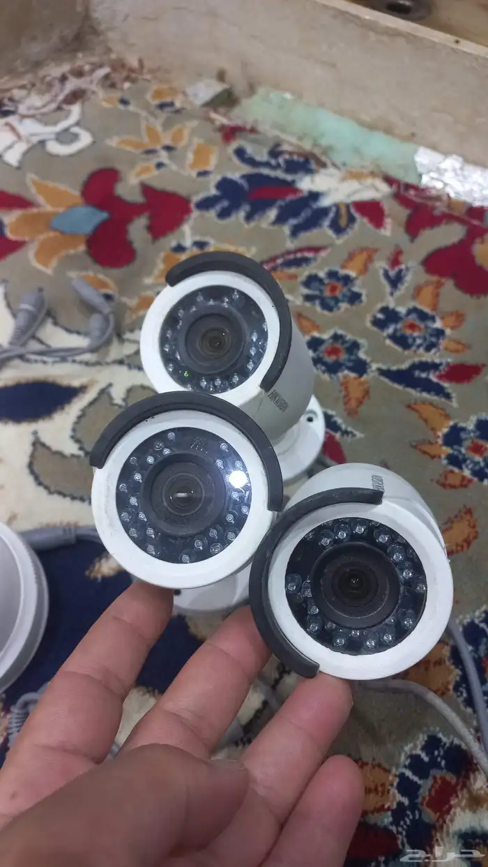 6 كيمرات مراقبه مسخدم شهر للبيع 1