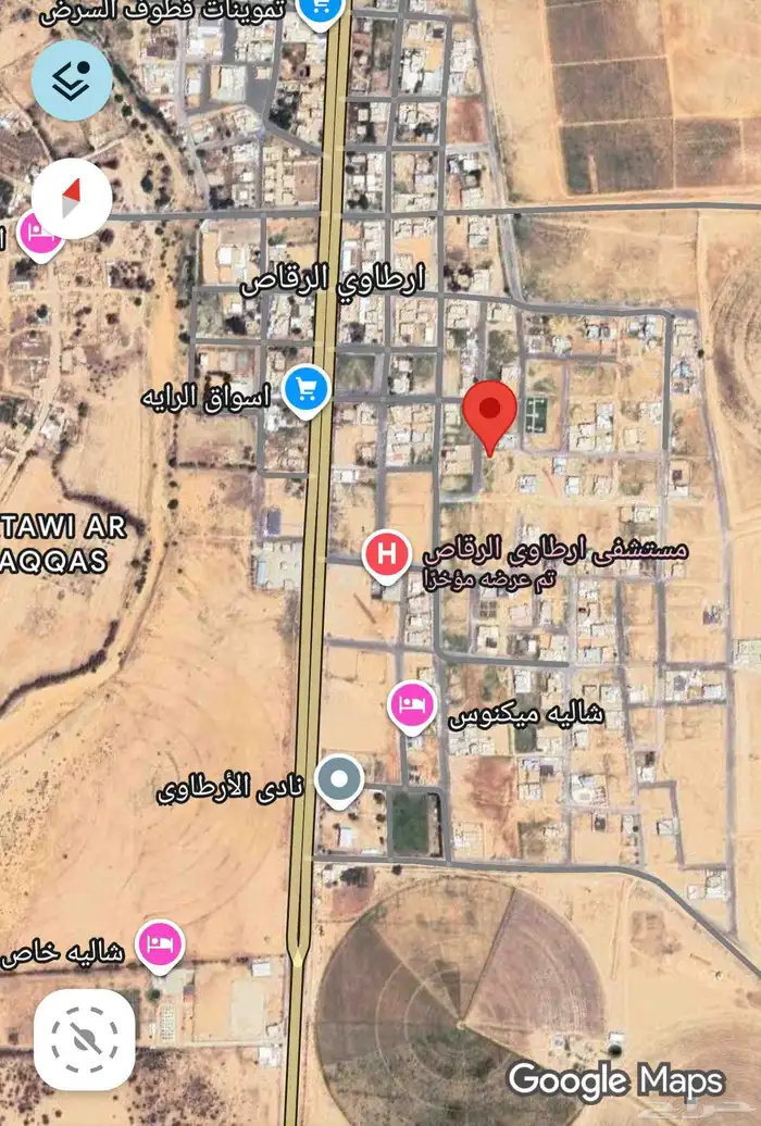 للبيع ارض سكنية في أرطاوي الرقاص تقبل التجزئة 0