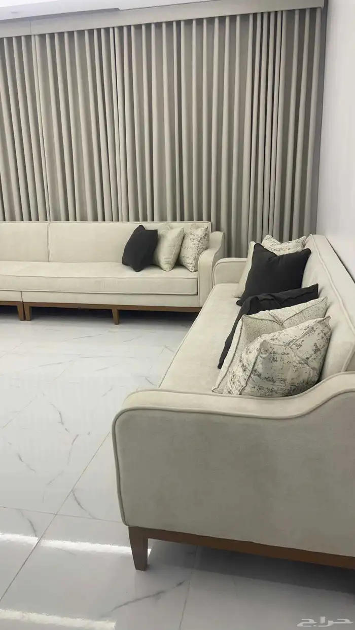 تفصيل كنب تنجيد كنب مساند خشب مساند اسفنج جلسه عربي ستاره وي 5