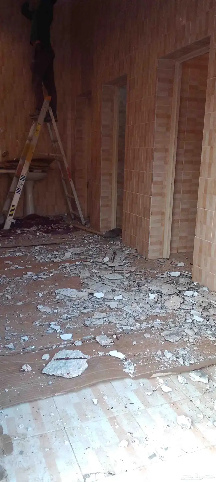 تكسير جدران ينبع فتح باب. شباك. تعديلات بناء. لياسا. 6