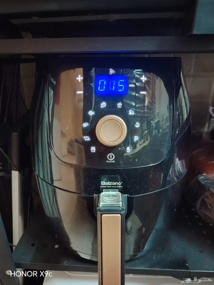 قلاية هوائية من بلزانو الايطالية مقاس 5.5 لتر ممتازة 0