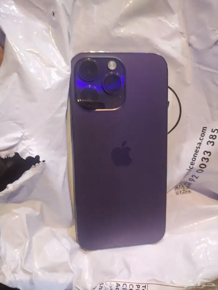 ايفون 14 بروماكس نظيف كرتونه موجود 3