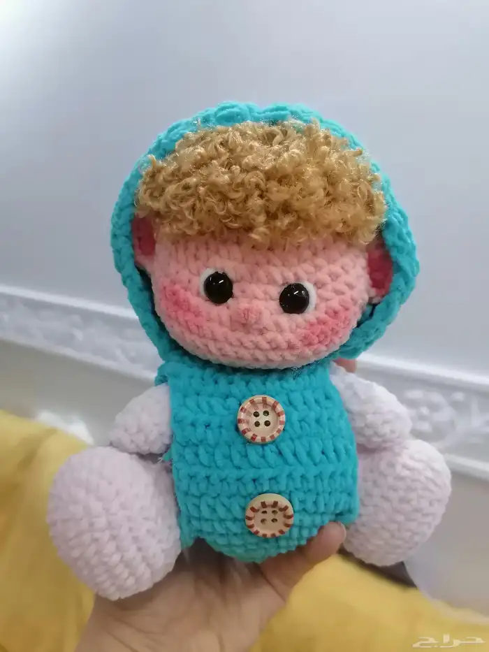 باقات ورد ودمى بخيوط الصوف 6