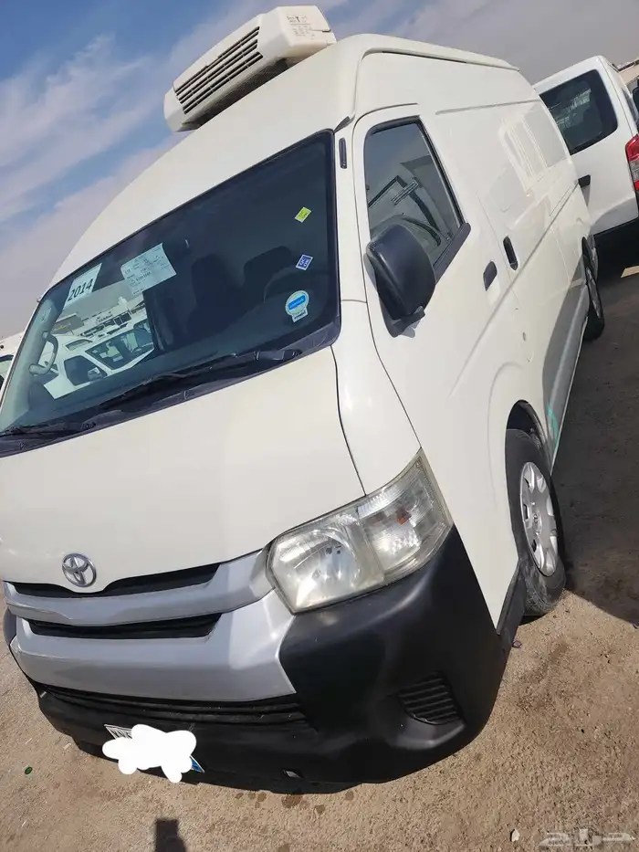 تويوتا هايس قبة2014ثلاجة 6