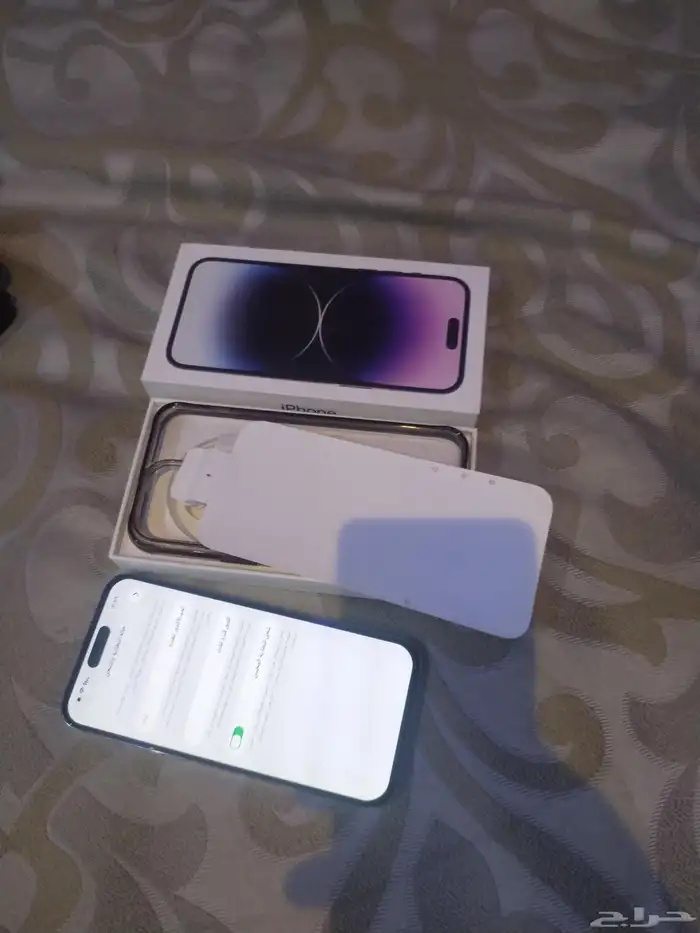 ايفون 14 بروماكس نظيف كرتونه موجود 2