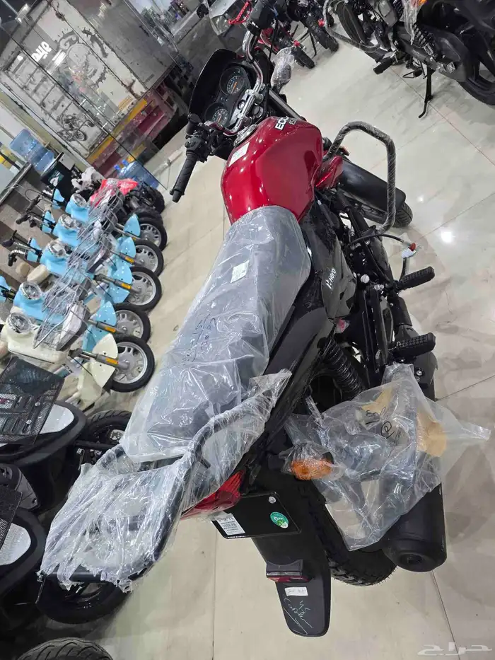 دباب هيرو هندي الأصلي لتوصيل الطلبات Hero Motorcycle 150 cc 4
