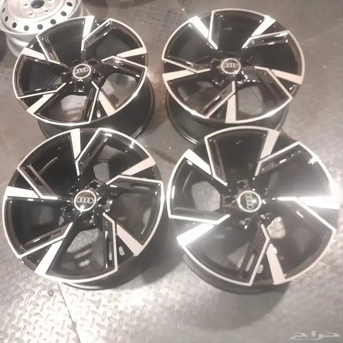 طقم جنوط اودي مقاس 18 7