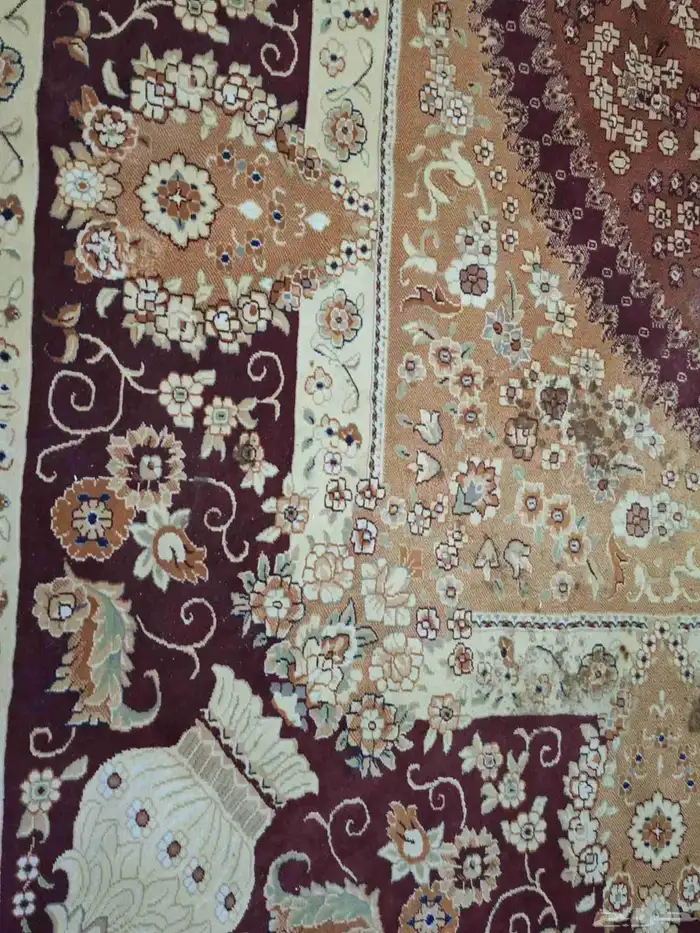 سجاده كبيره جدا تفرش غرفه كامله استخدام نظيف 3في 4 2