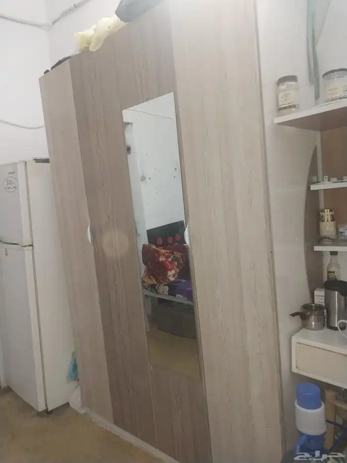 دولا ب 160 حلته ممتازه تسريحه بالمرايه  كمود منشرغسيل  جزامه 5