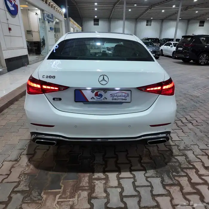 مرسيدس C200 2025 AMG اصفار وارد كوري 23