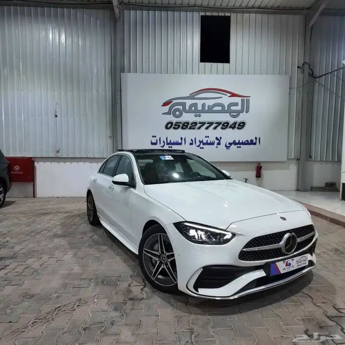 مرسيدس C200 2025 AMG اصفار وارد كوري 2