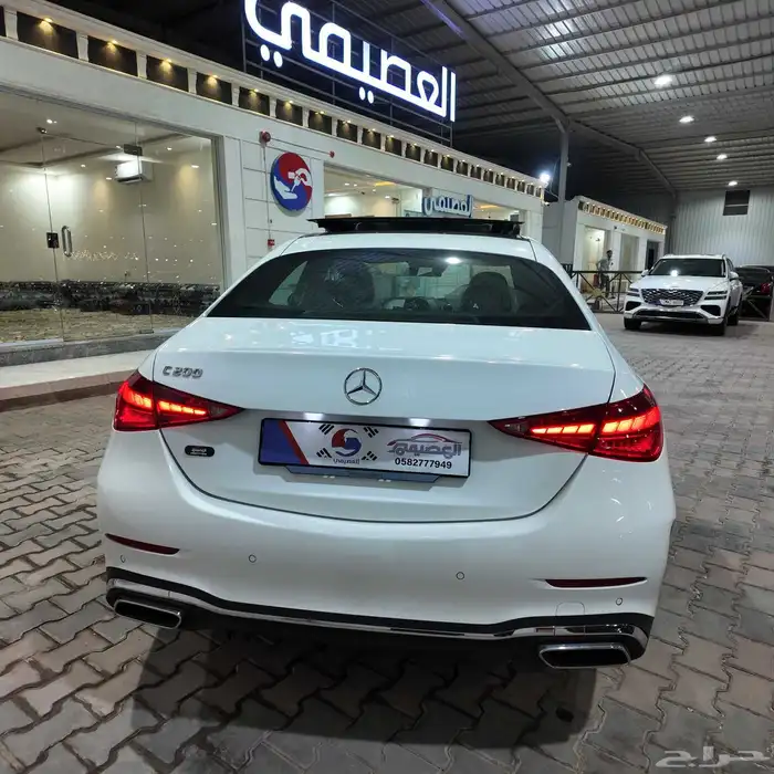مرسيدس C200 2025 AMG اصفار وارد كوري 3