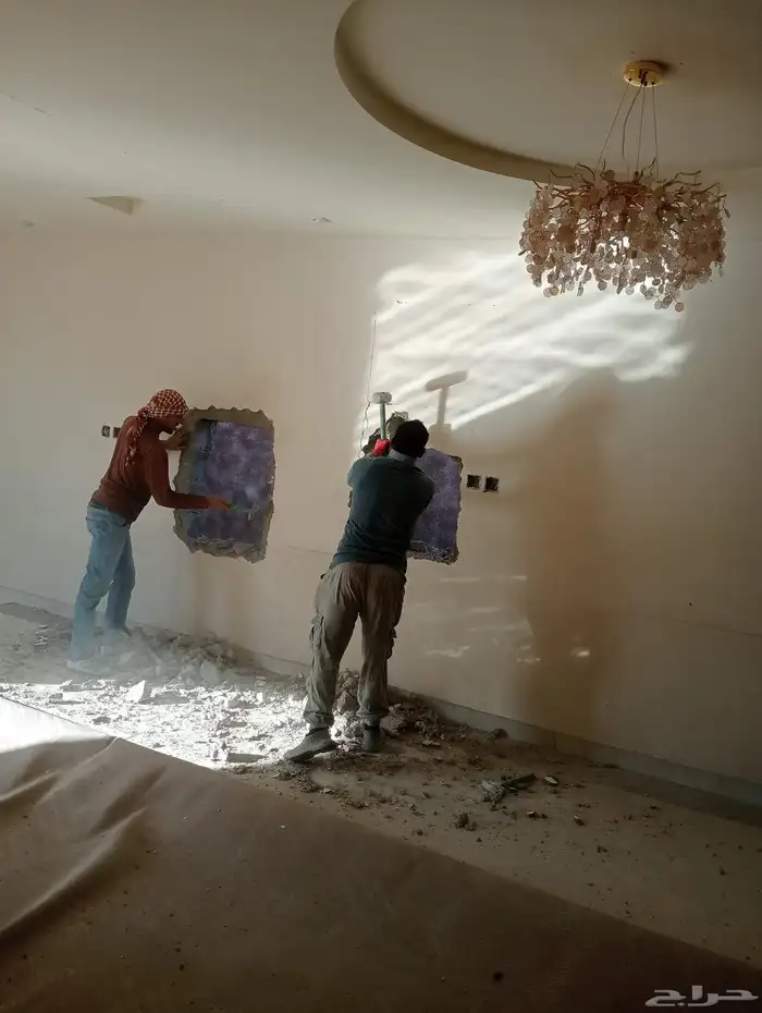 صبغ ديكور بلاط مساح مباني تكسير ترميم حفر الباطن 1