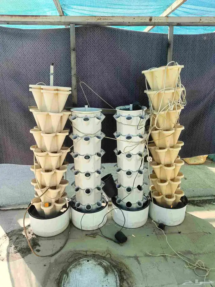 للبيع 4 أحواض زراعة مائية هيدروبونيك 0