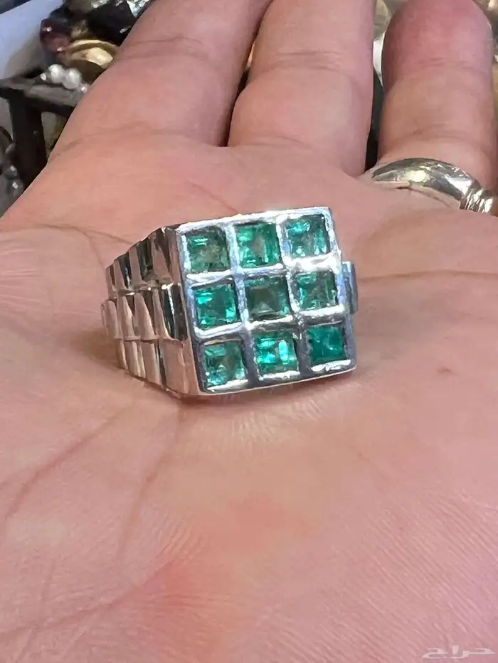 خاتم زمرد رولكس 3