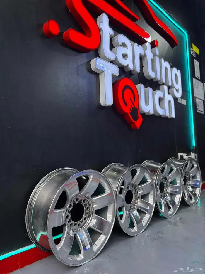 رش وتغير لون جنوط ومعالجه النيكل 2