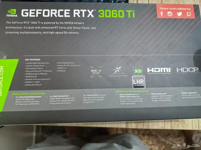 كرت RTX 3060TI 2