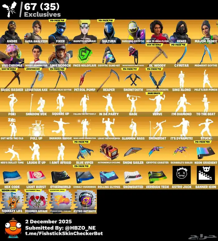 حساب فورت نايت اكس كريتوس 370سكن اساسي رقصات حفل يربط سوني 10