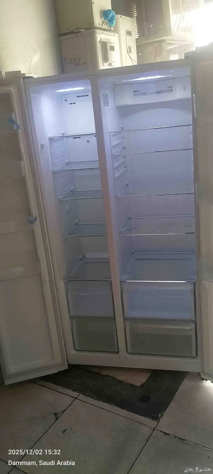 Haier double door fridge good condition 3