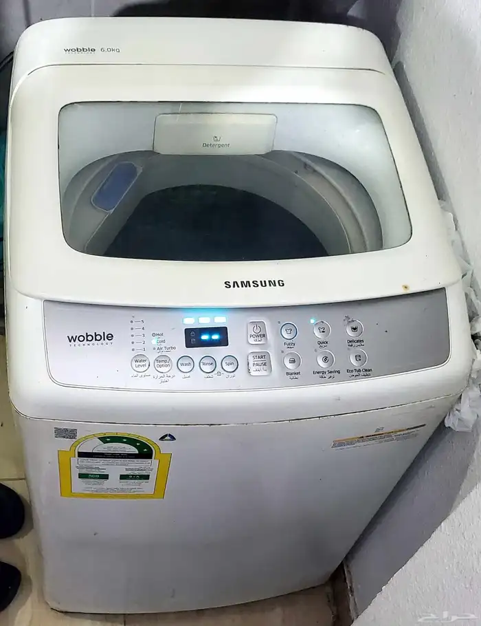 غسالة سامسونج 6كيلو بحالة جيدة 0