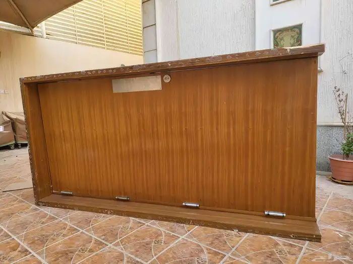 باب خشب يفتح من الجهتين 1